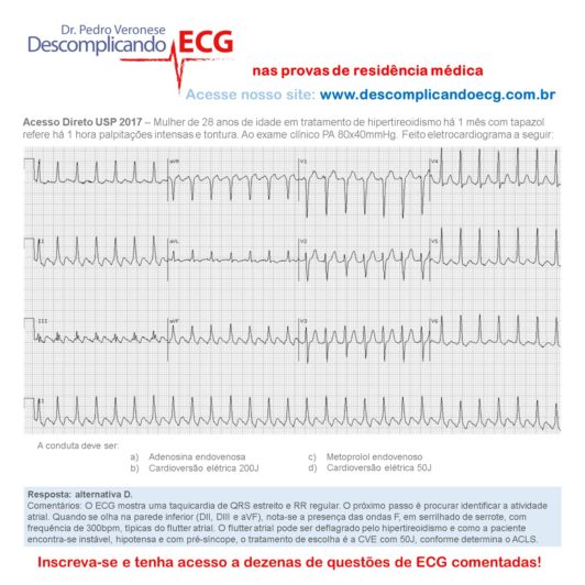 Questões de Provas de Residência Comentadas